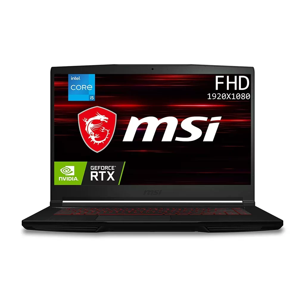 MSI GF63 Thin gaming laptop